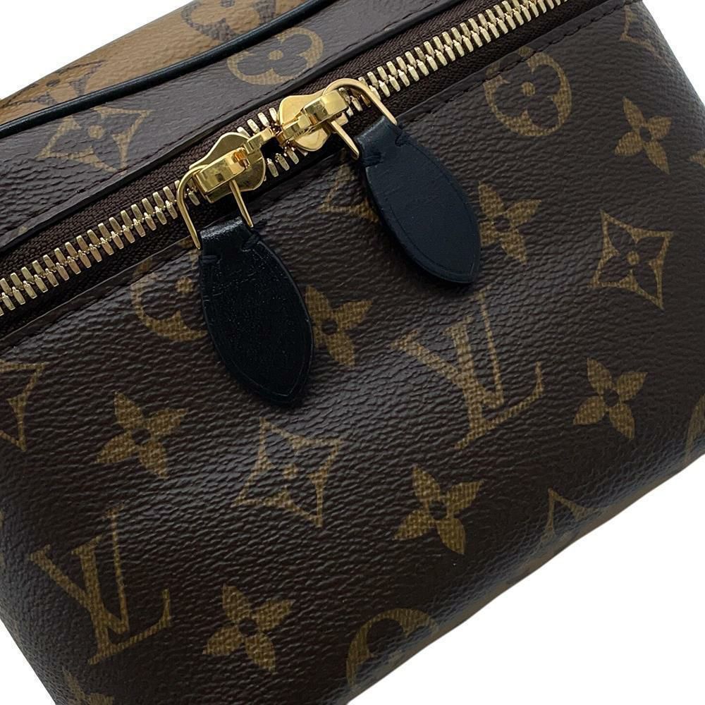 ルイヴィトン ハンドバッグ モノグラム・リバース ヴァニティ NV PM M45165 LOUIS VUITTON 2wayショルダーバッグ ブラック 黒