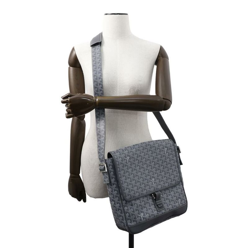 ゴヤール ショルダーバッグ グランブルーMM PVC GOYARD バッグ