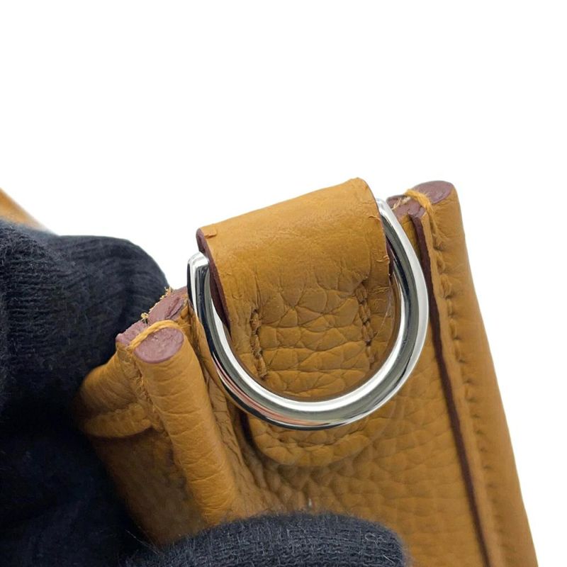 エルメス ショルダーバッグ エブリンTPM マゾン サングル アレグロ セサミ/ホワイト/ブラック/シルバー金具 トリヨンクレマンス U刻印 HERMES