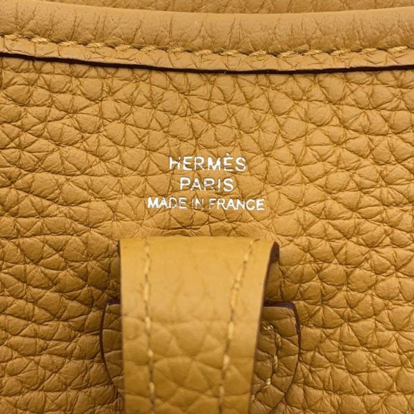 エルメス ショルダーバッグ エブリンTPM マゾン サングル アレグロ セサミ/ホワイト/ブラック/シルバー金具 トリヨンクレマンス U刻印 HERMES