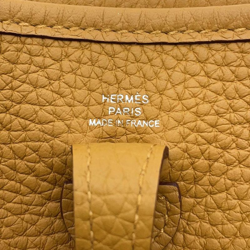 エルメス ショルダーバッグ エブリンTPM マゾン サングル アレグロ セサミ/ホワイト/ブラック/シルバー金具 トリヨンクレマンス U刻印 HERMES