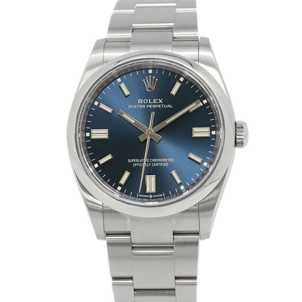 ロレックス オイスターパーペチュアル36 126000 ROLEX 腕時計 ブライトブルー文字盤