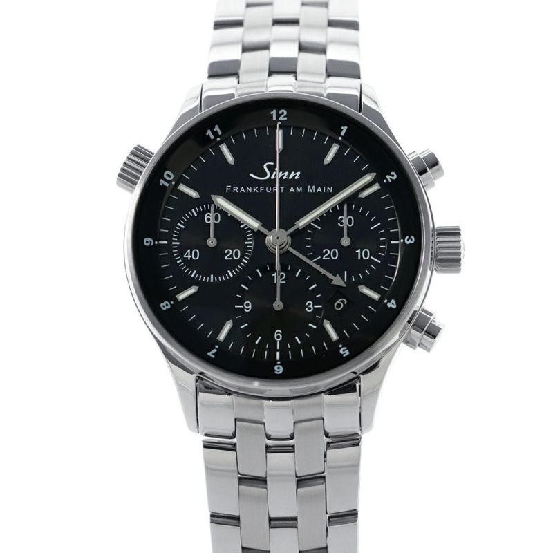 ジン 6000 Sinn 腕時計 黒文字盤