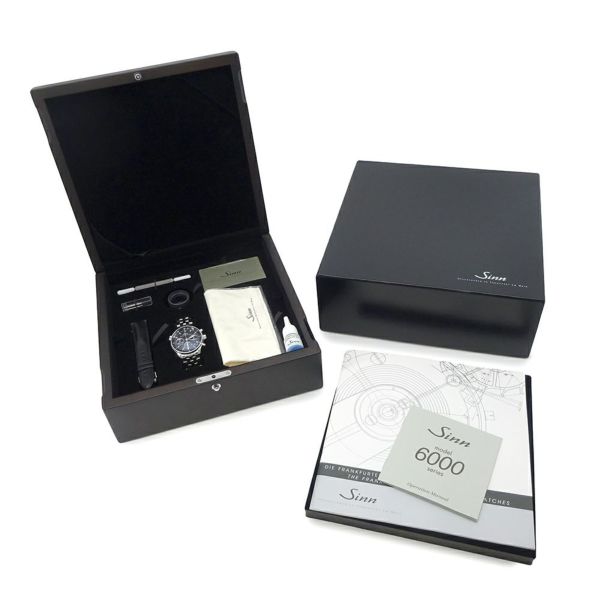 ジン 6000 Sinn 腕時計 黒文字盤