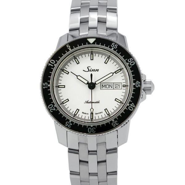 ジン 104 104.ST.SA Sinn 腕時計 白文字盤