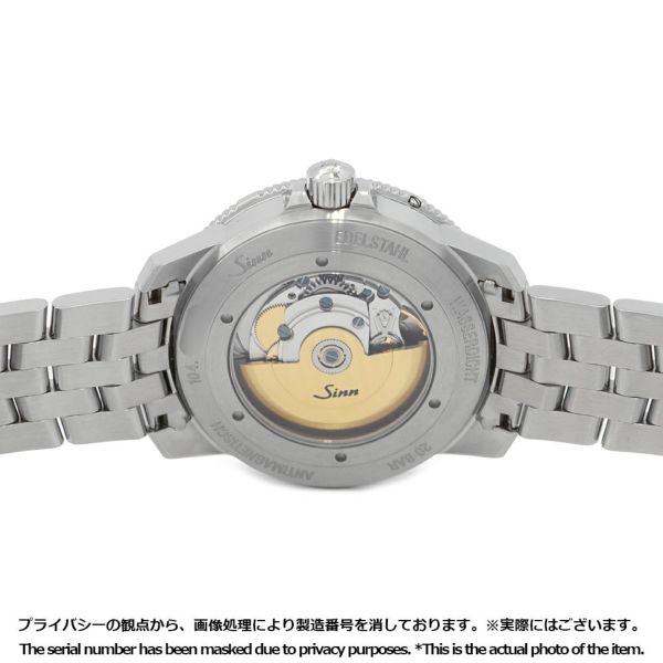 ジン 104 104.ST.SA Sinn 腕時計 白文字盤