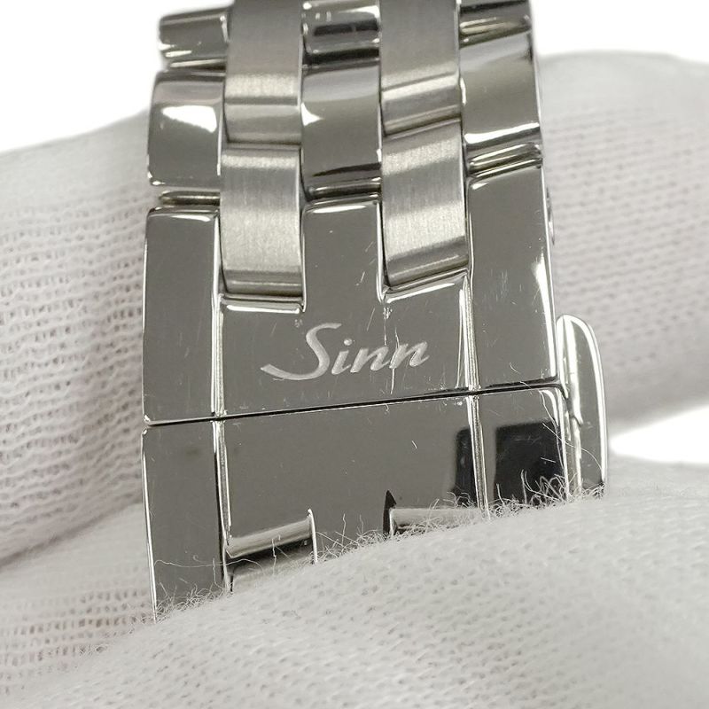 ジン 104 104.ST.SA Sinn 腕時計 白文字盤