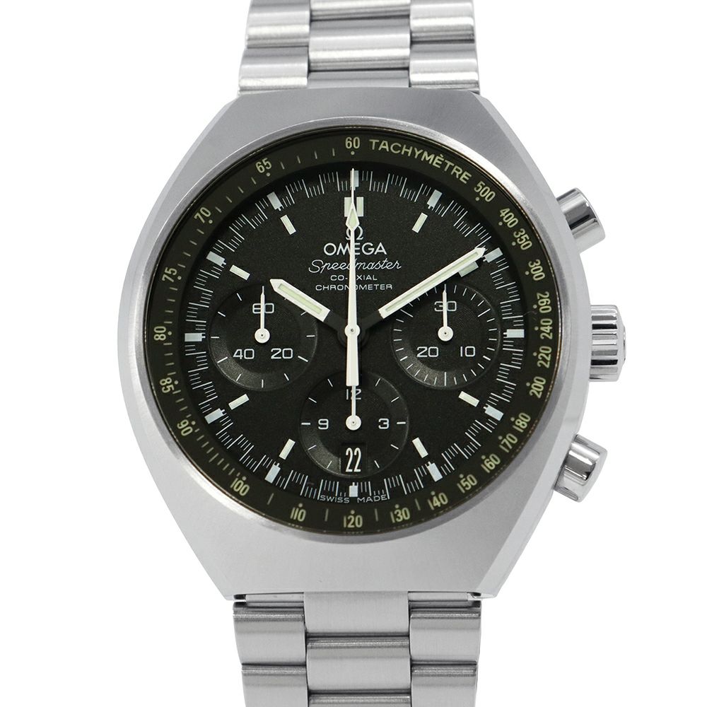 オメガ スピードマスター マーク2 コーアクシャル 327.10.43.50.01.001 OMEGA 腕時計 黒文字盤