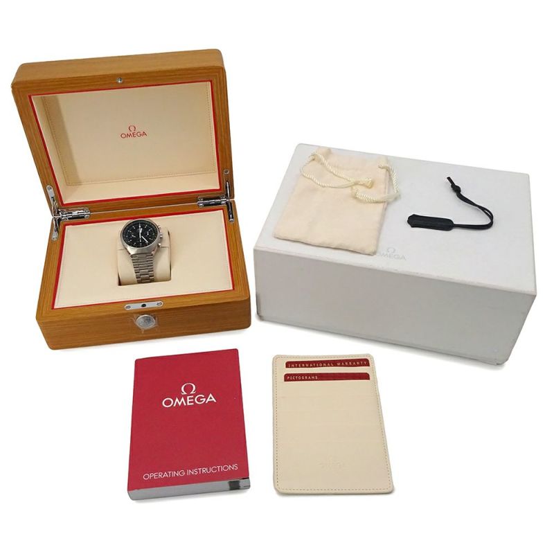 オメガ スピードマスター マーク2 コーアクシャル 327.10.43.50.01.001 OMEGA 腕時計 黒文字盤