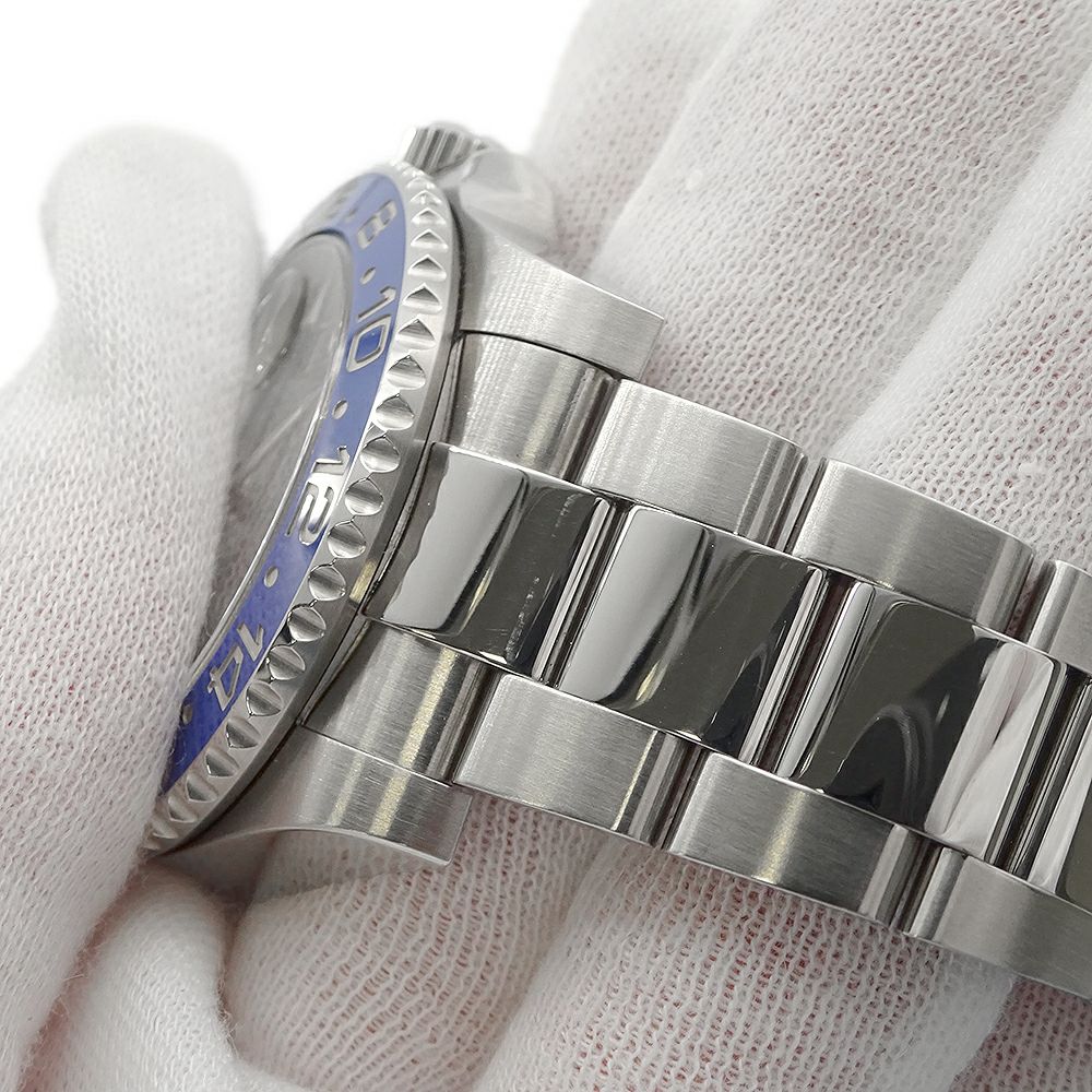 ロレックス GMTマスター2 116710BLNR ROLEX 腕時計 黒文字盤