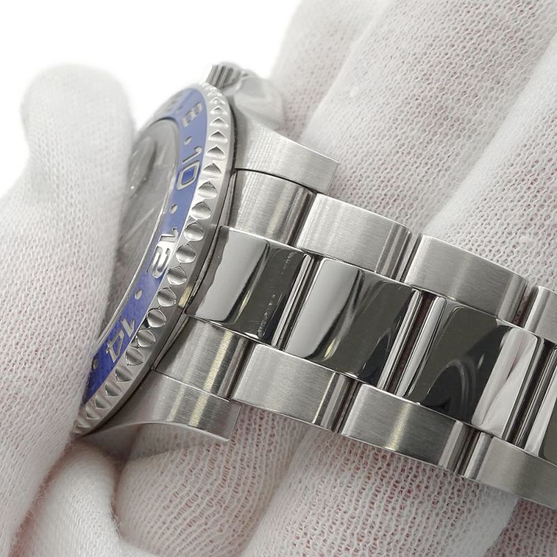 ロレックス GMTマスター2 116710BLNR ROLEX 腕時計 黒文字盤