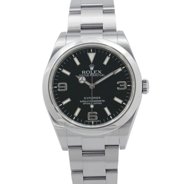 ロレックス エクスプローラー1 ランダムシリアル ルーレット 214270 ROLEX 腕時計 黒文字盤