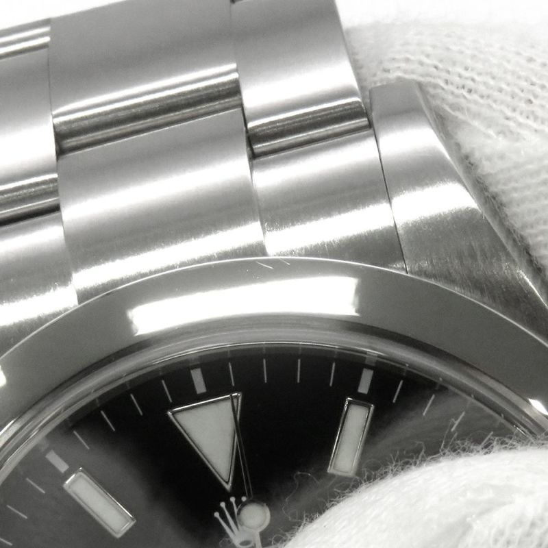 ロレックス エクスプローラー1 ランダムシリアル ルーレット 214270 ROLEX 腕時計 黒文字盤