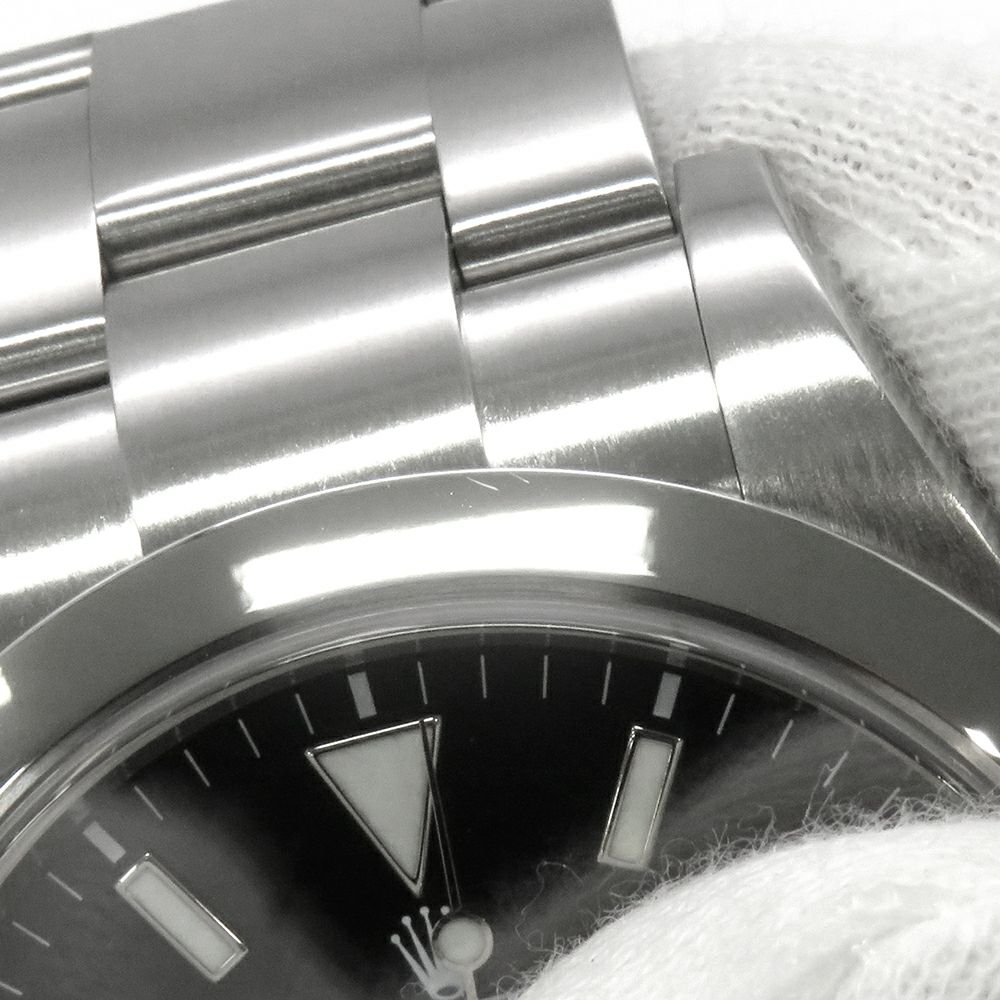 ロレックス エクスプローラー1 ランダムシリアル ルーレット 214270 ROLEX 腕時計 黒文字盤