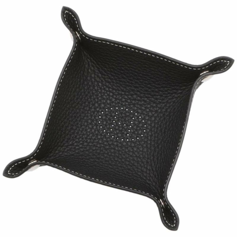 エルメス トレー ヴィド・ポッシュ ミーズ・エ・ルランス・デスク Hエヴリン ブラック ミニ B刻印 HERMES 黒