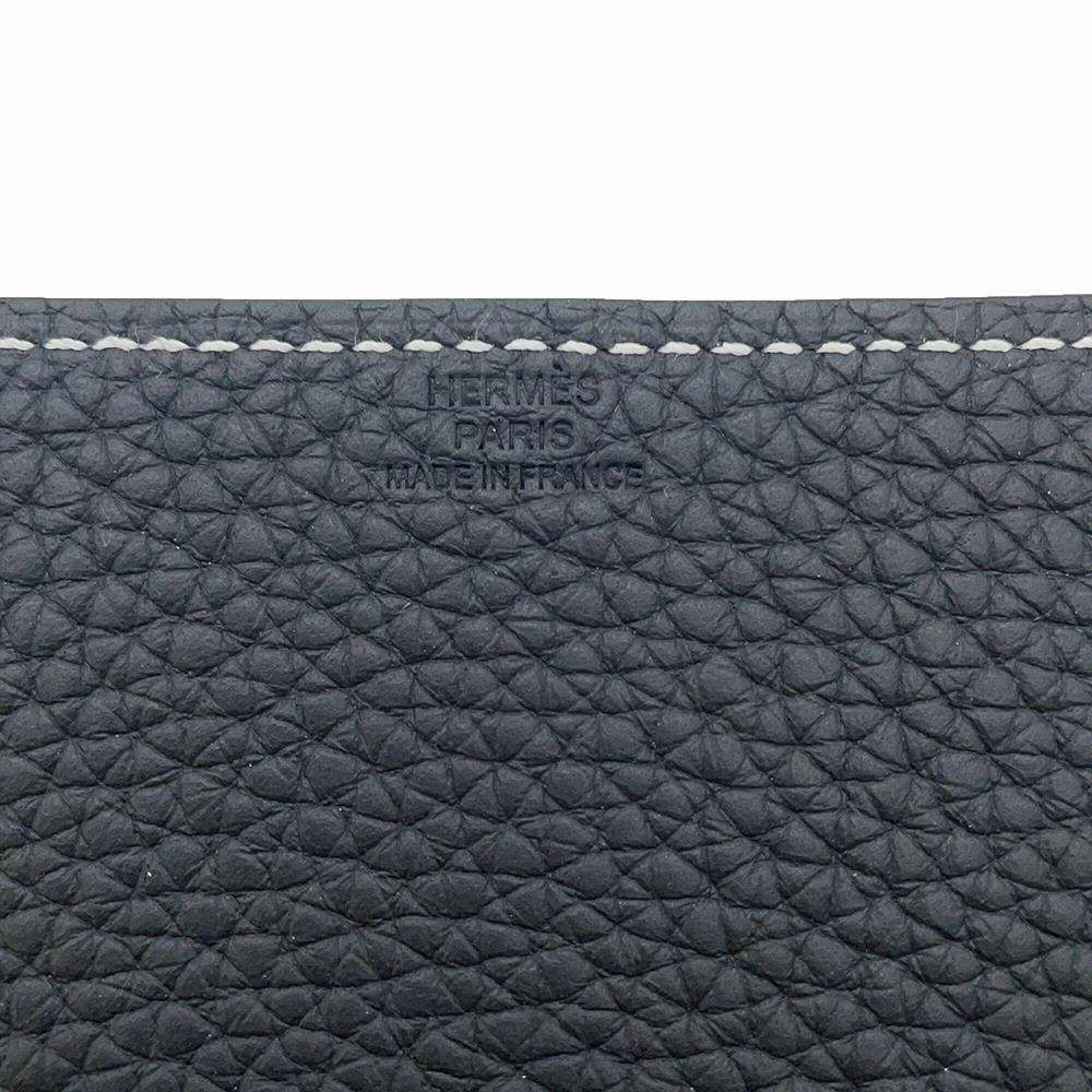 エルメス トレー ヴィド・ポッシュ ミーズ・エ・ルランス・デスク Hエヴリン ブラック ミニ B刻印 HERMES 黒