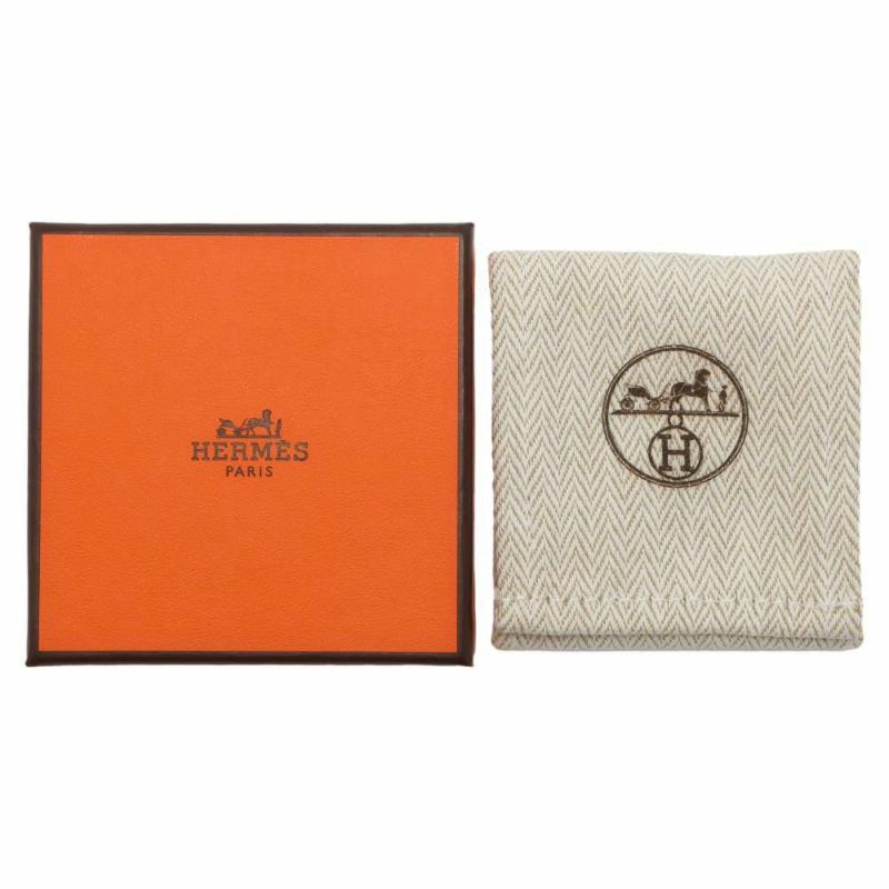 エルメス イヤーカフ オランプ Olympe スモール PM ゴールド/シルバー金具 ヴォーエプソン