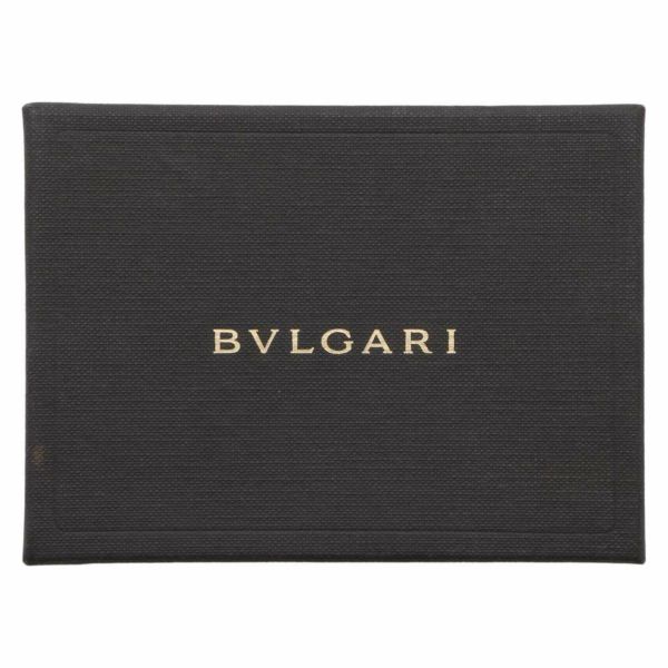 ブルガリ カードケース ウィークエンド キャンバス レザー BVLGARI 名刺入れ 定期入れ 黒