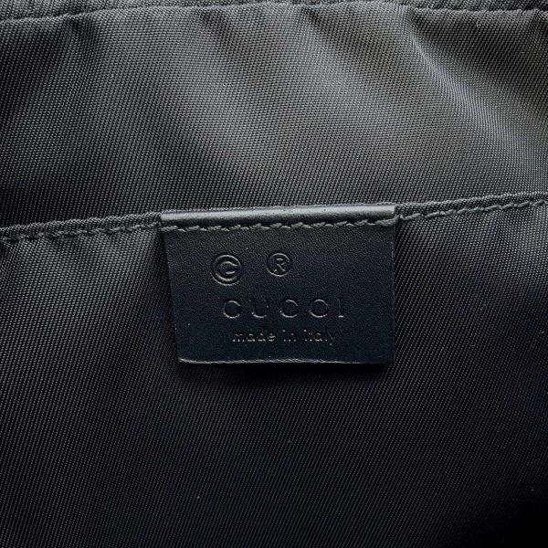 グッチ ボディバッグ シェリーライン キャンバス 630919 GUCCI バッグ 黒 アウトレット品