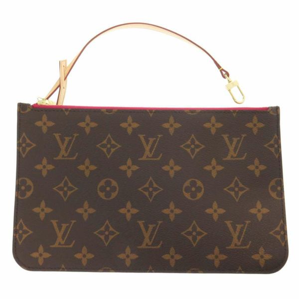 ルイヴィトン トートバッグ モノグラム ネヴァーフルMM ポーチ付き ピヴォワンヌ M41178 LOUIS VUITTON ヴィトン