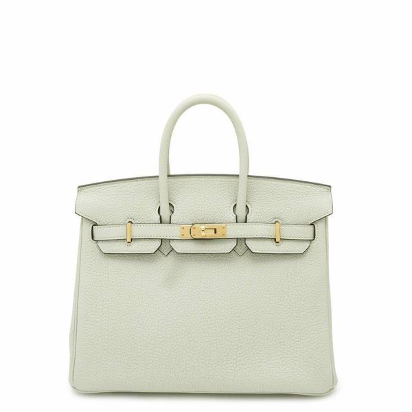 エルメス バーキン25 グリネヴェ/ゴールド金具 トゴ B刻印 HERMES Birkin ハンドバッグ