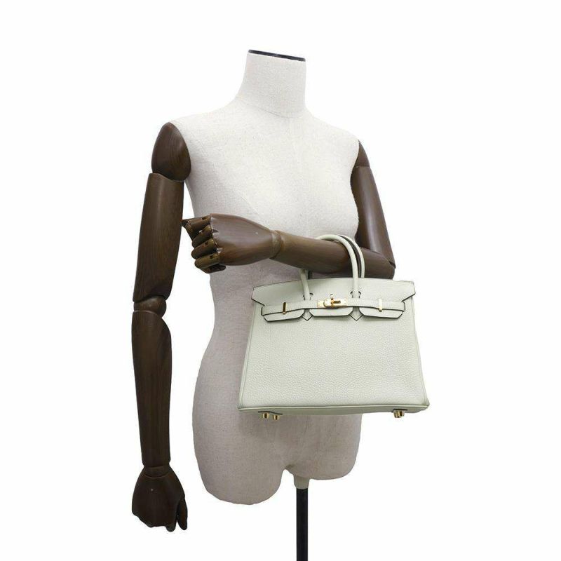 エルメス バーキン25 グリネヴェ/ゴールド金具 トゴ B刻印 HERMES Birkin ハンドバッグ