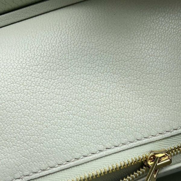 エルメス バーキン25 グリネヴェ/ゴールド金具 トゴ B刻印 HERMES Birkin ハンドバッグ