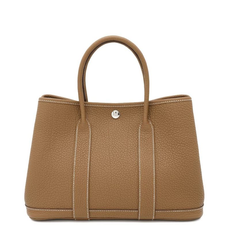 エルメス トートバッグ ガーデンパーティTPM ゴールド/シルバー金具 ネゴンダ B刻印