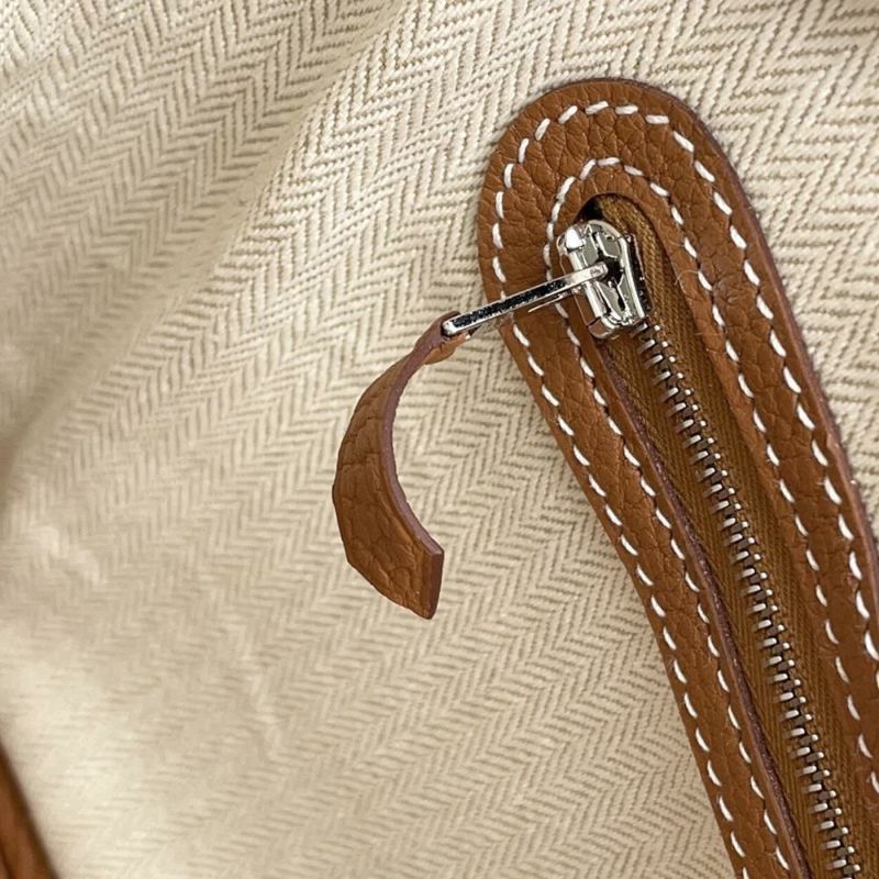 エルメス トートバッグ ガーデンパーティTPM ゴールド/シルバー金具 ネゴンダ B刻印