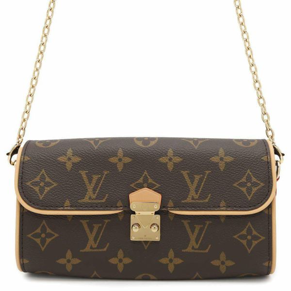 ルイヴィトン チェーンショルダーバッグ モノグラム・キャンバス ポシェット・カミーユ M13566 ブラウン 3way