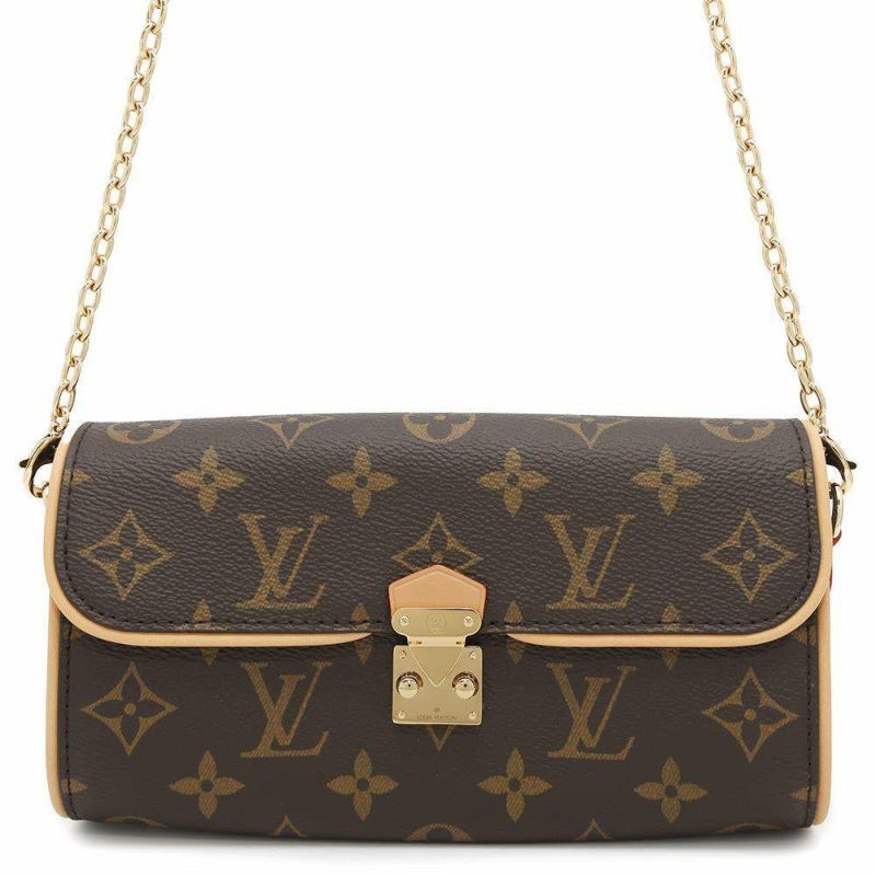 ルイヴィトン チェーンショルダーバッグ モノグラム・キャンバス ポシェット・カミーユ M13566 ブラウン 3way