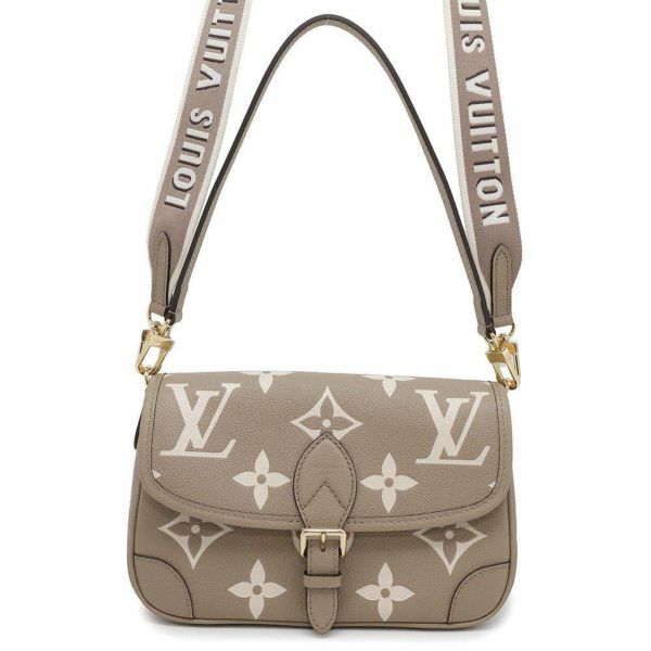 ルイヴィトン ショルダーバッグ モノグラム・アンプラント ディアヌ M46583 LOUIS VUITTON 2way バイカラー