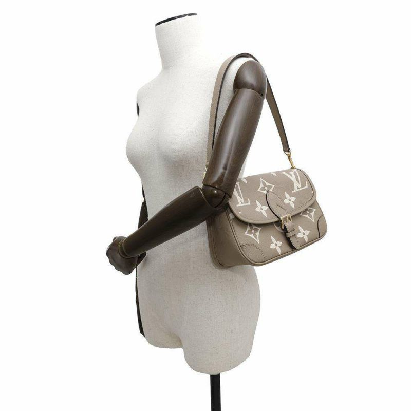 ルイヴィトン ショルダーバッグ モノグラム・アンプラント ディアヌ M46583 LOUIS VUITTON 2way バイカラー