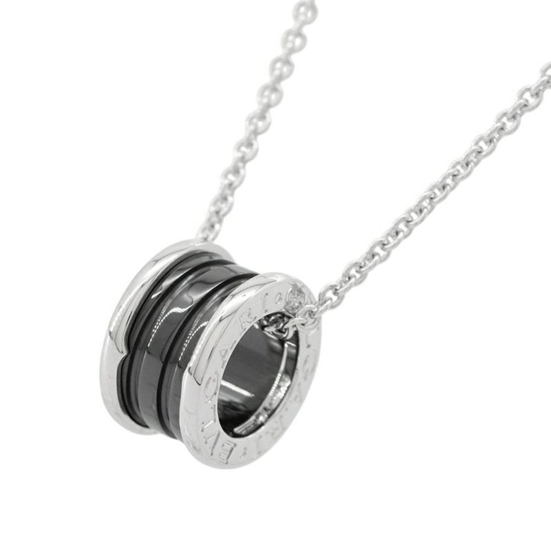 ブルガリ ネックレス ビーゼロワン セーブ ザ チルドレン ネックレス SV925 セラミック 349634 BVLGARI ジュエリー