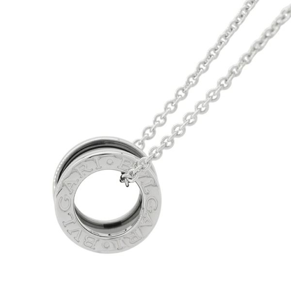 ブルガリ ネックレス ビーゼロワン セーブ ザ チルドレン ネックレス SV925 セラミック 349634 BVLGARI ジュエリー