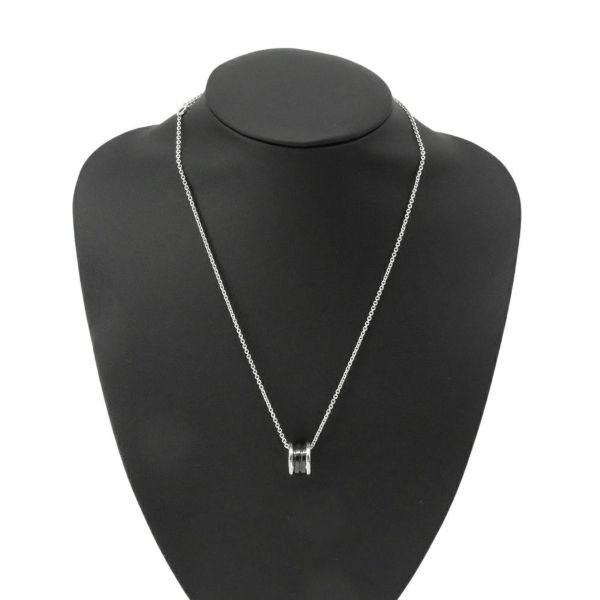 ブルガリ ネックレス ビーゼロワン セーブ ザ チルドレン ネックレス SV925 セラミック 349634 BVLGARI ジュエリー