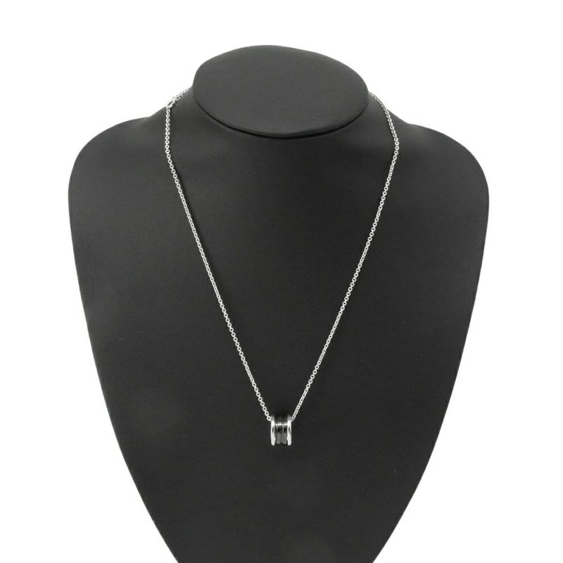 ブルガリ ネックレス ビーゼロワン セーブ ザ チルドレン ネックレス SV925 セラミック 349634 BVLGARI ジュエリー