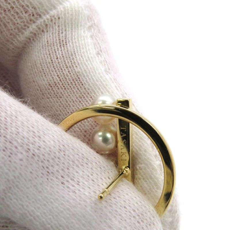 タサキ ピアス バランス ディヴァイン あこや真珠 K18YGイエローゴールド E-4140-18KYG TASAKI ジュエリー