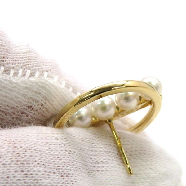 タサキ ピアス バランス ディヴァイン あこや真珠 K18YGイエローゴールド E-4140-18KYG TASAKI ジュエリー