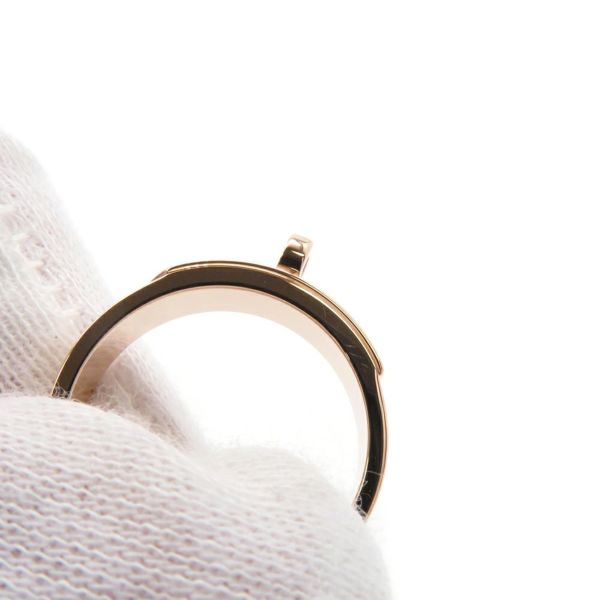 エルメス リング ケリーPM ダイヤモンド 4P 計0.02ct K18PGピンクゴールド リングサイズ50 HERMES ジュエリー 指輪