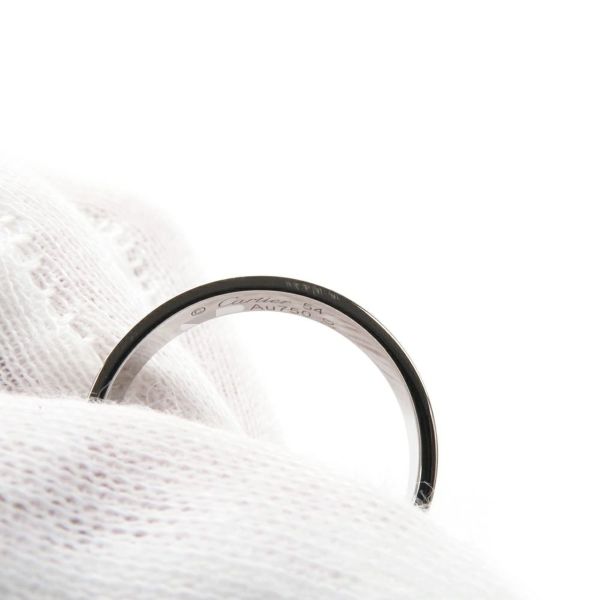 カルティエ リング ラブ スモールモデル K18WGホワイトゴールド リングサイズ54 B4085100 Cartier LOVE ジュエリー 指輪