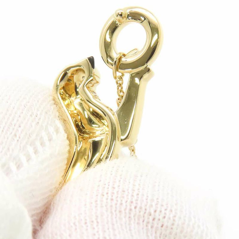 カルティエ ネックレス パンテール ドゥ ダイヤ 19P 計0.07ct ツァボライトガーネット 1P K18YG ブラックラッカー