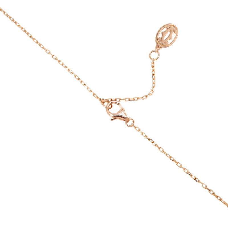 カルティエ ネックレス ダムール スモールモデル ダイヤモンド 1P 計0.09ct K18PG B7215700 ジュエリー