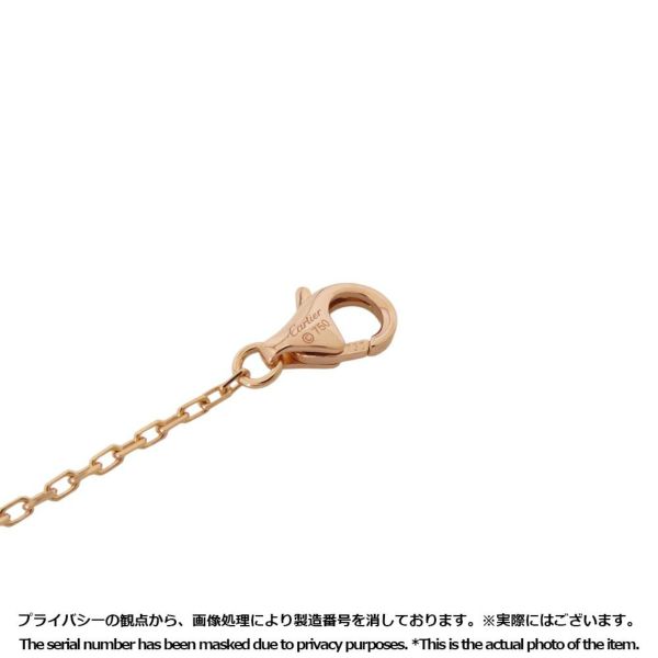 カルティエ ネックレス ダムール スモールモデル ダイヤモンド 1P 計0.09ct K18PG B7215700 ジュエリー