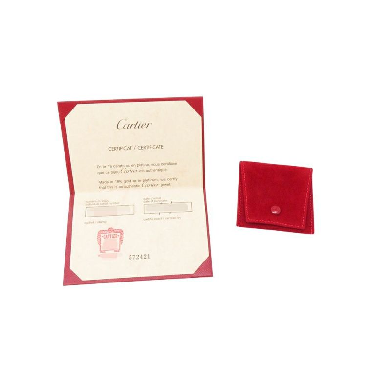 カルティエ ネックレス ダムール スモールモデル ダイヤモンド 1P 計0.09ct K18PG B7215700 ジュエリー