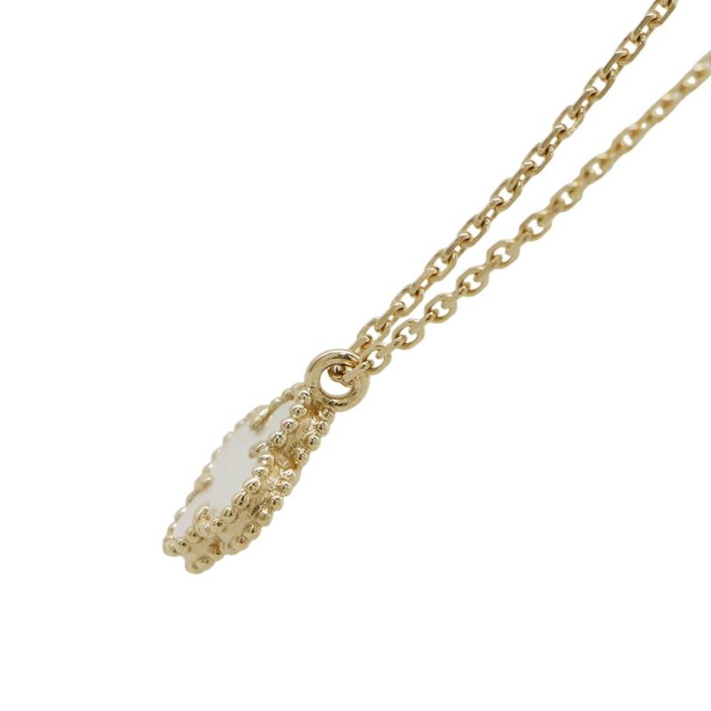 ヴァンクリーフ&アーペル ネックレス スウィート アルハンブラ ペンダント マザーオブパール K18YGイエローゴールド VCARF69100