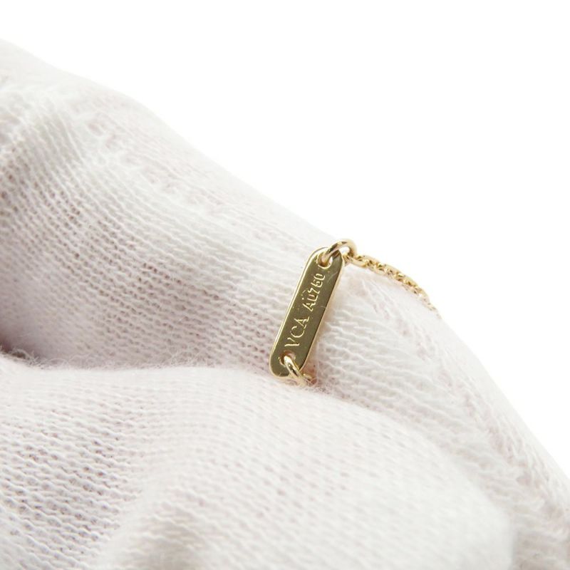 ヴァンクリーフ&アーペル ネックレス スウィート アルハンブラ ペンダント マザーオブパール K18YGイエローゴールド VCARF69100