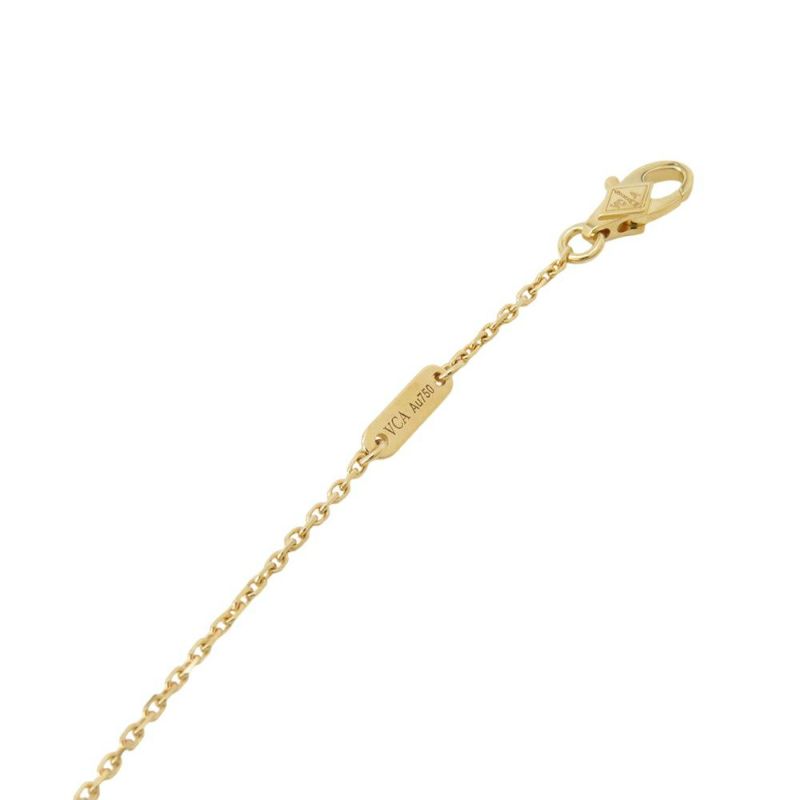 ヴァンクリーフ&アーペル ネックレス スウィート アルハンブラ ペンダント マザーオブパール K18YGイエローゴールド VCARF69100