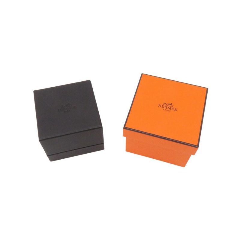 エルメス リング シェーヌダンクル アンシェネPM ブラックスピネル K18PG リングサイズ52 HERMES ジュエリー