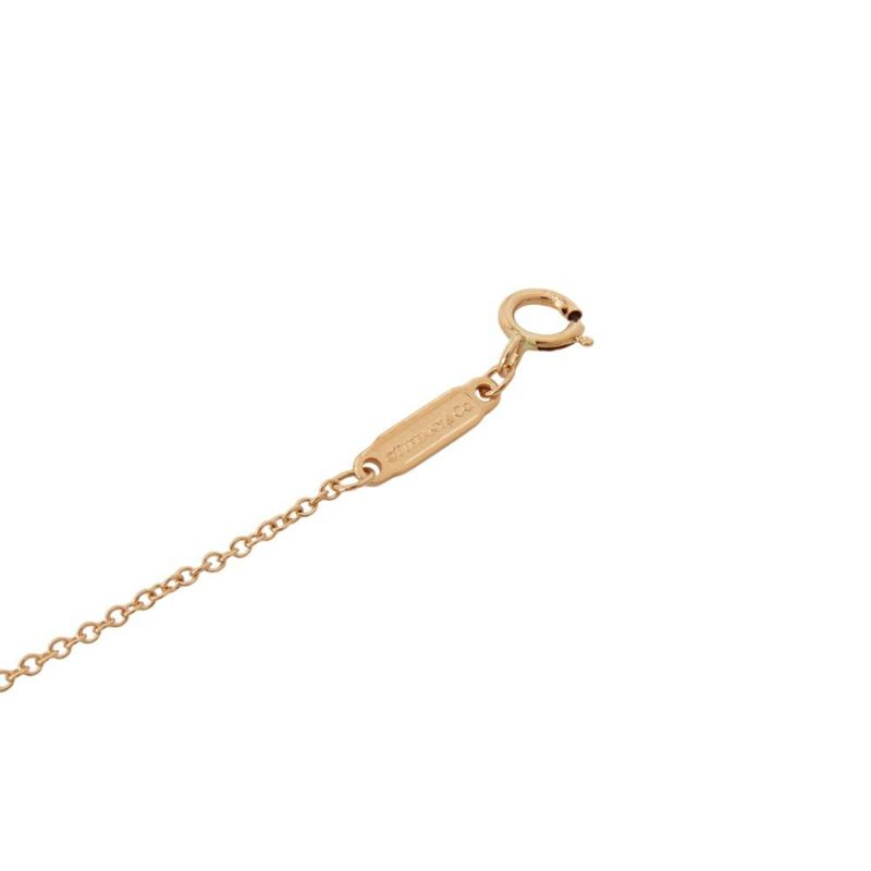ティファニー ネックレス Tスマイル ミニ ダイヤ 計 0.03ct K18PGピンクゴールド 62617772 Tiffany&Co. ペンダント ジュエリー